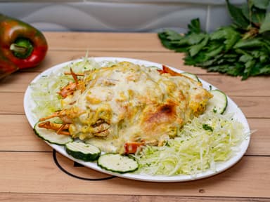 Langosta al Termidor con Mariscos
