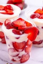 Fresa con Crema