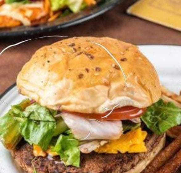 Hamburguesa Salchicha Asada
