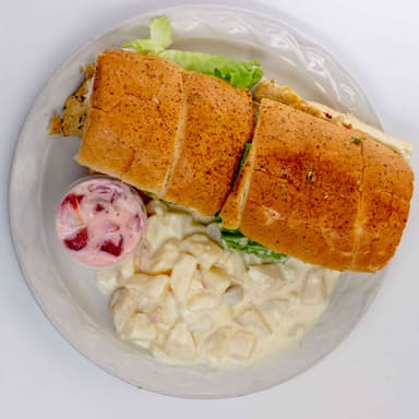 Combo Baguette Milanesa + Agua de Sabor