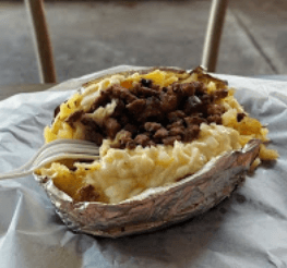 Papa Asada Sencilla