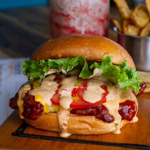 Burger Búfalo Rooster