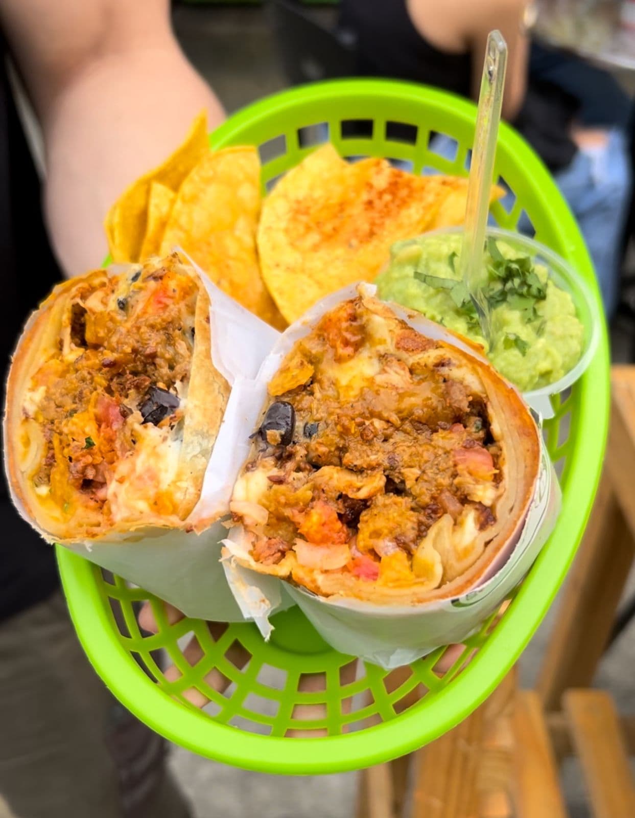 Burrito + Nachos