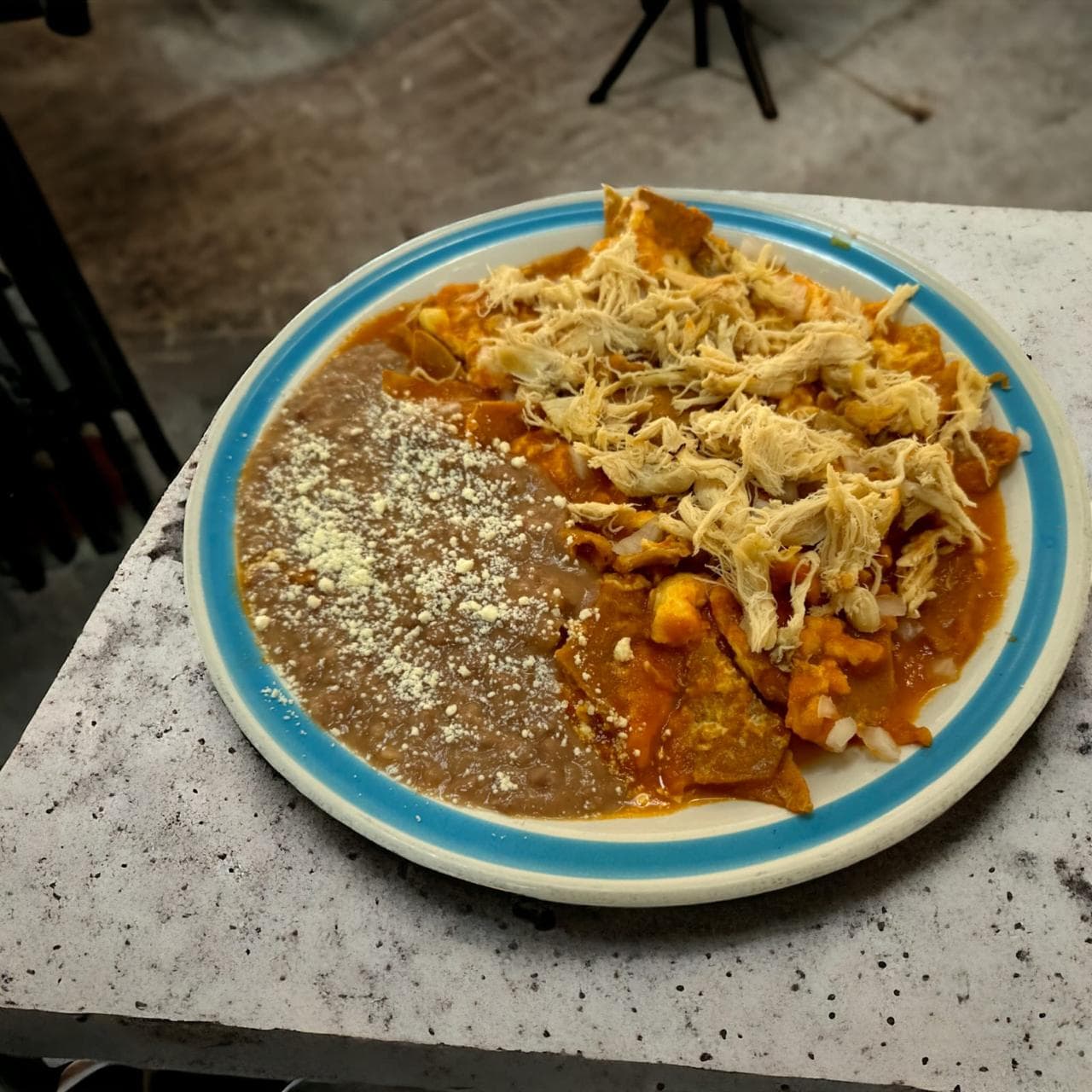 Chilaquiles rojos