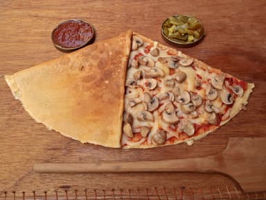 Crepizza de Champiñón