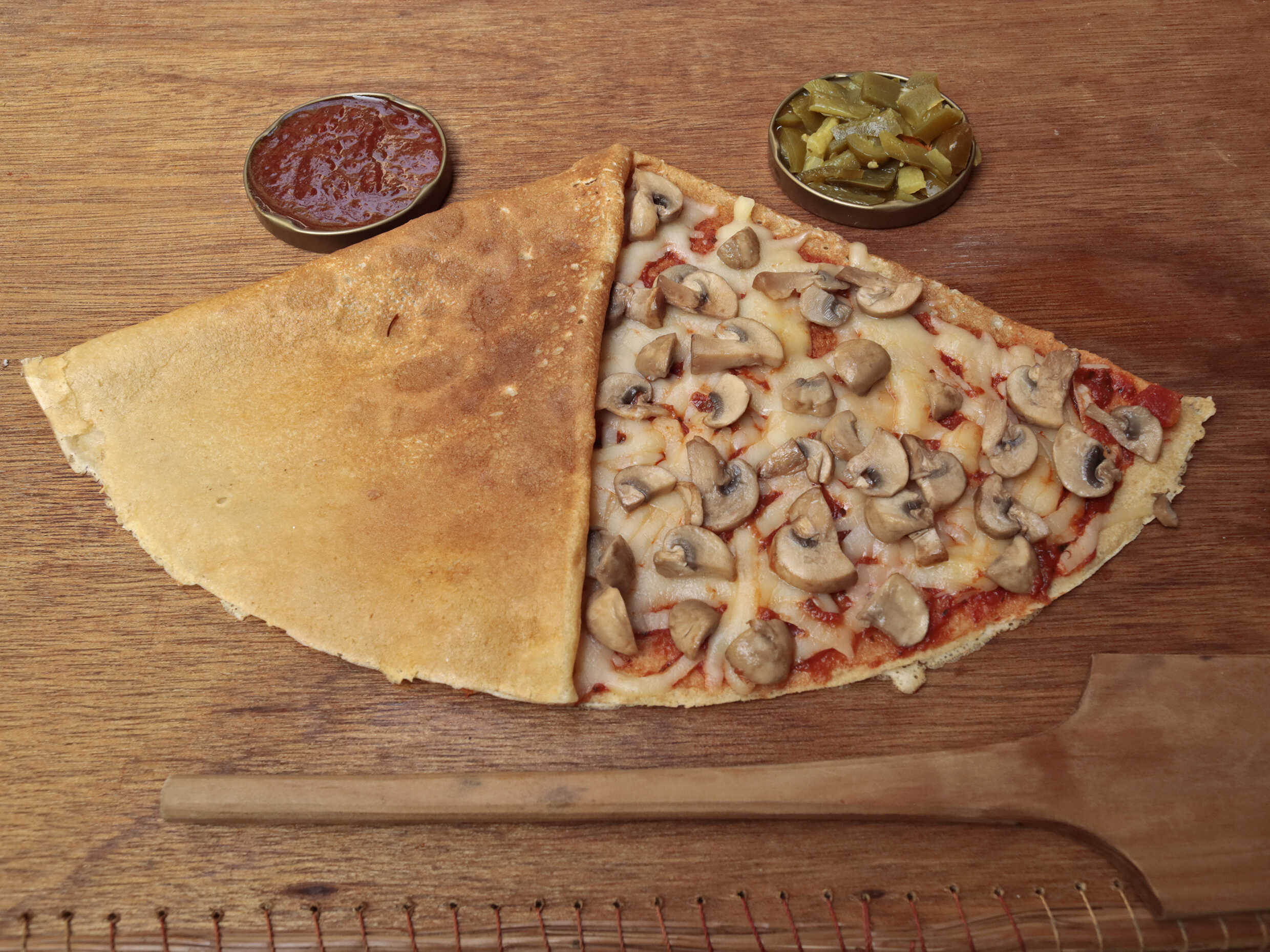 Crepizza de Champiñón