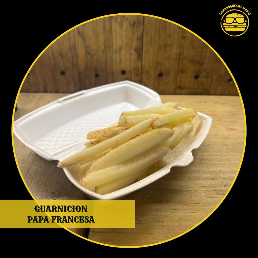 Acompañamiento de papas a la francesa