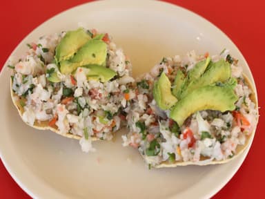 Combo Trío Tostadas + Agua Fresca