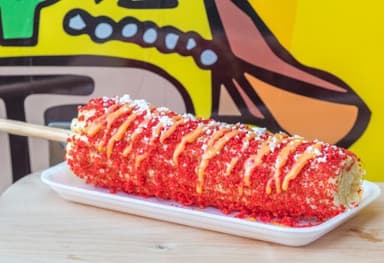 Elote flamin hot (fritura se manda aparte)