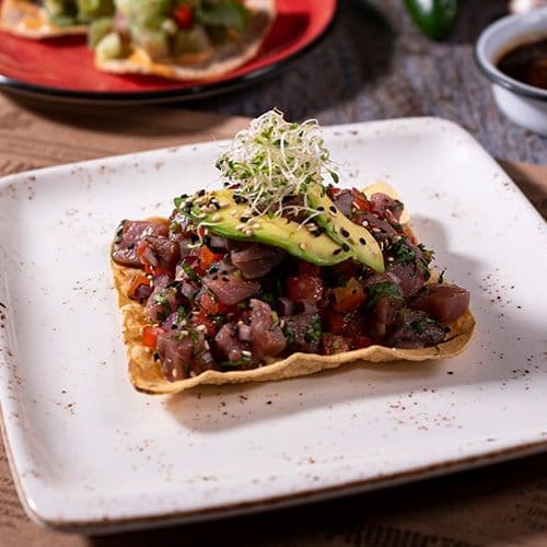 Tostada de atún (1pz)
