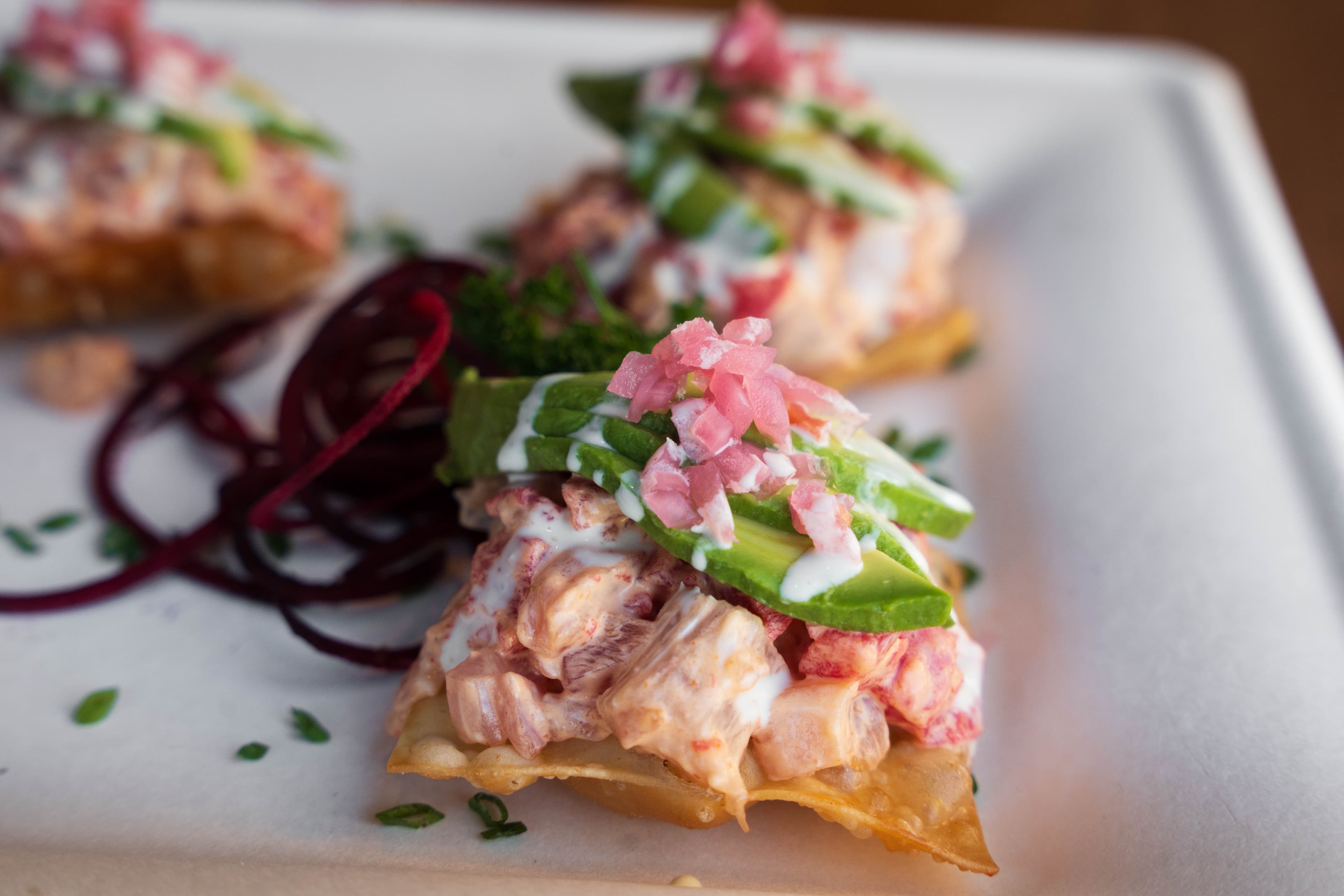 TOSTADAS DE PESCA DEL DÍA