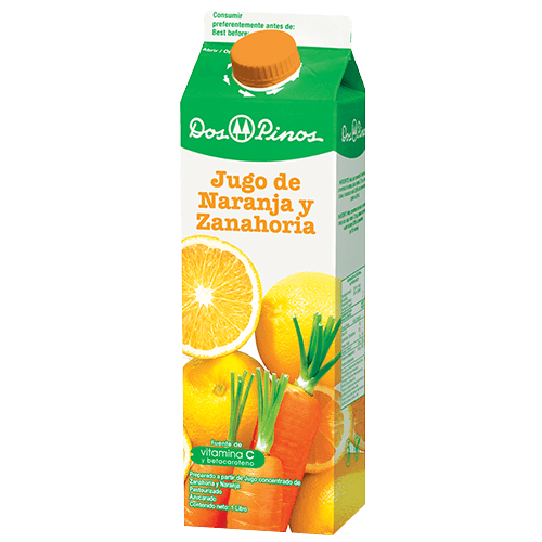 Jugo de Naranja con Zanahoria Dos Pinos 1 L