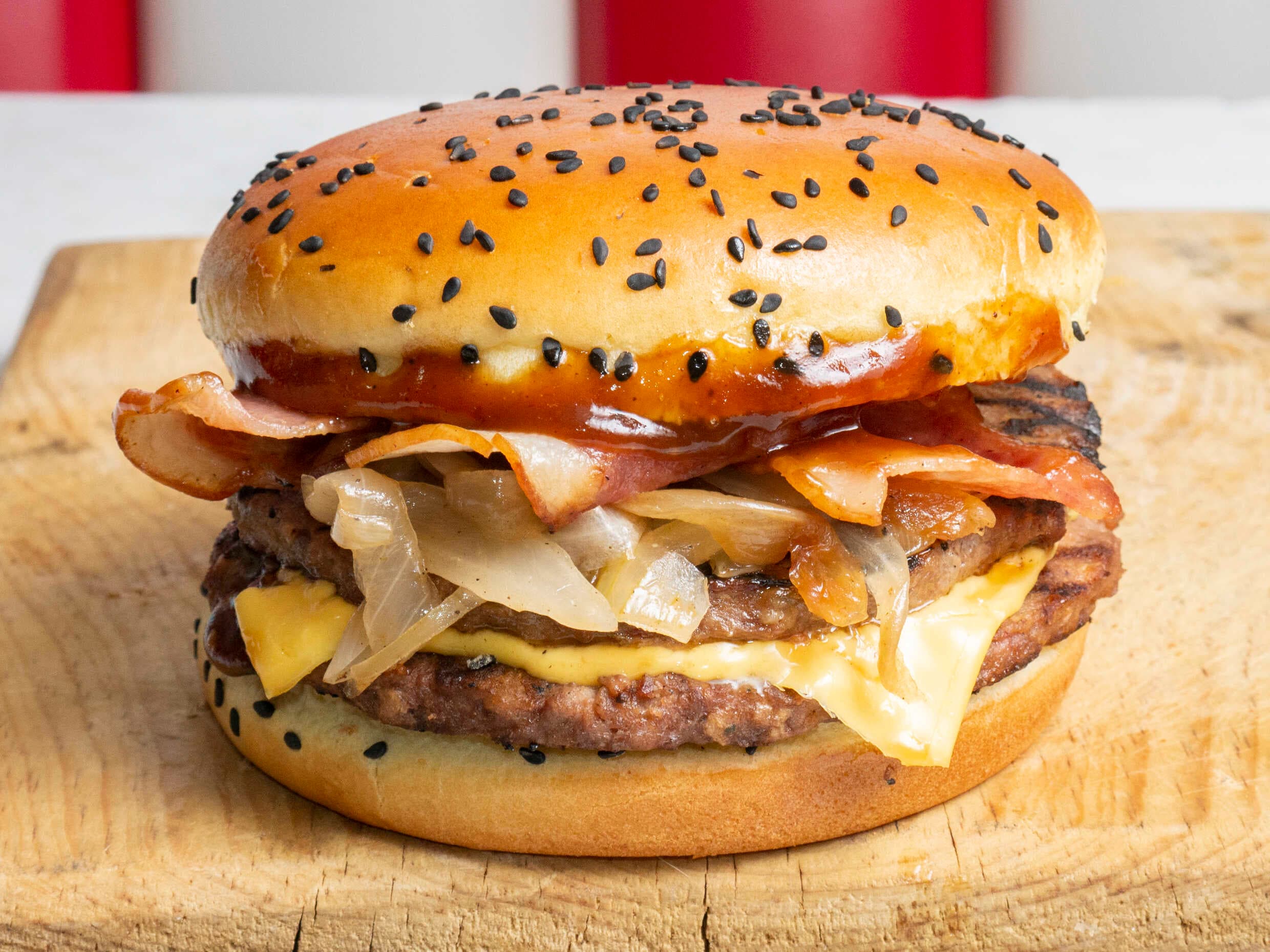 Hamburguesa Bacon Bbq Doble