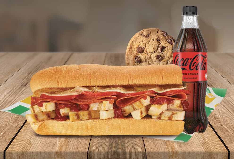 Combo Sub Pollo Pizziola 15 cm