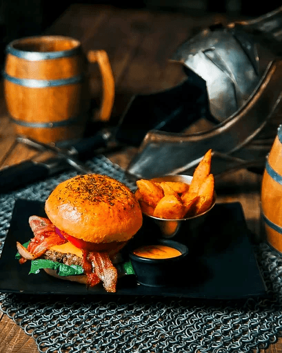 Hamburguesa Berserker Vikinga