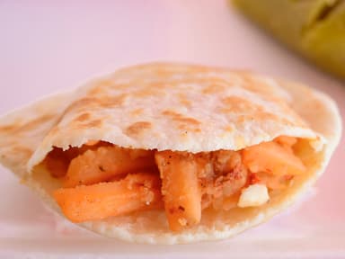 Gordita de Papa con chorizo