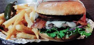 Hamburguesa Suiza con Papas