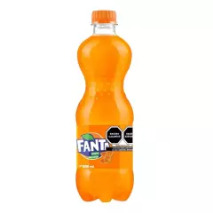 Fanta de naranja de 600 ML.