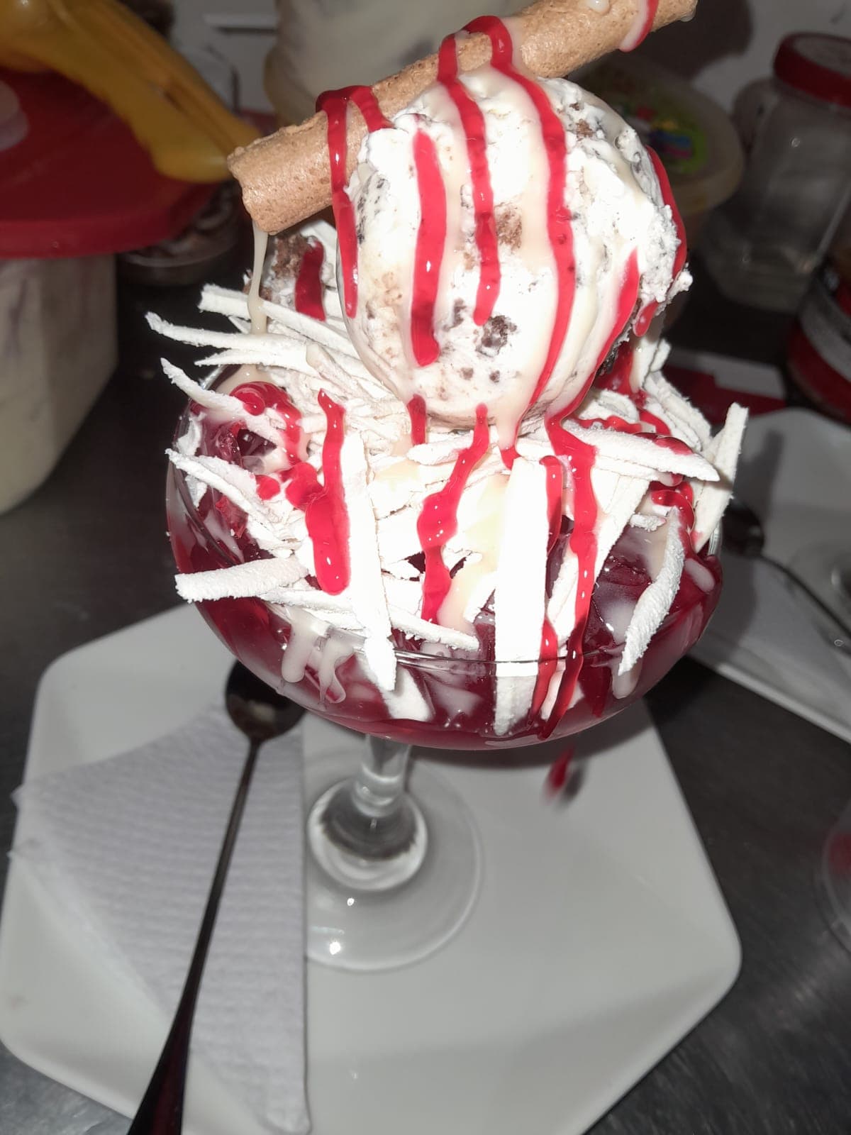 Gelatina Sencilla 13 Oz con Helado y Queso
