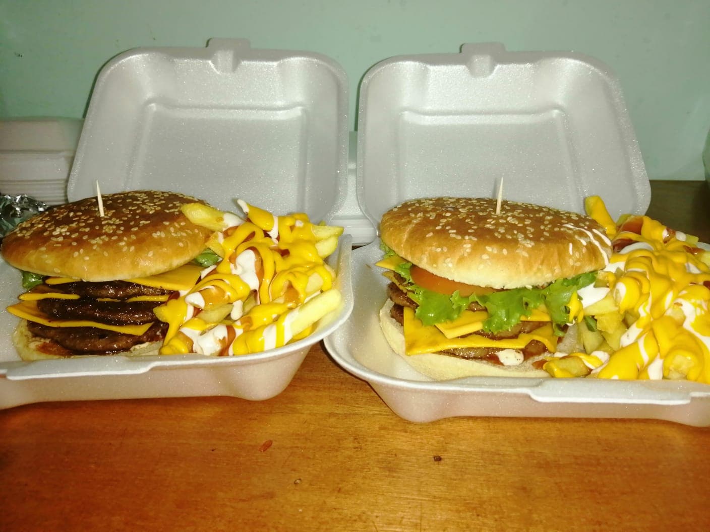 Hamburguesa Triple Torta