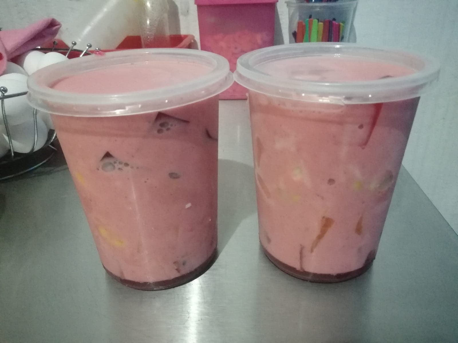 Yogurt1 litro natural artesanal sabor a elegir
