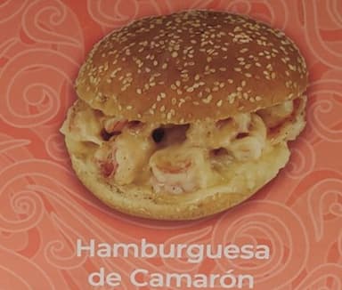 Hamburguesa de Camarón