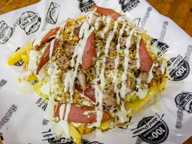Salchipapa Pollo