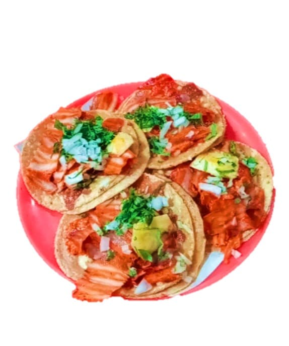 Orden de 5 Tacos al Pastor Tortilla de Maíz
