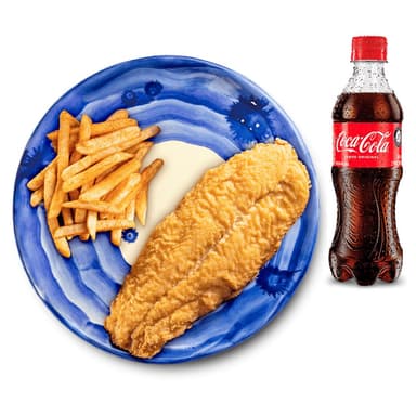 Robalo Apanado + Coca Cola