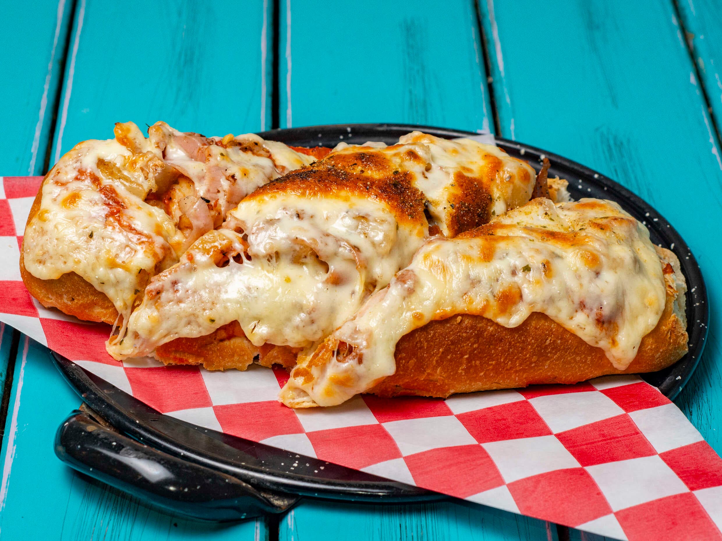 Pizza Baguette Hawaiana