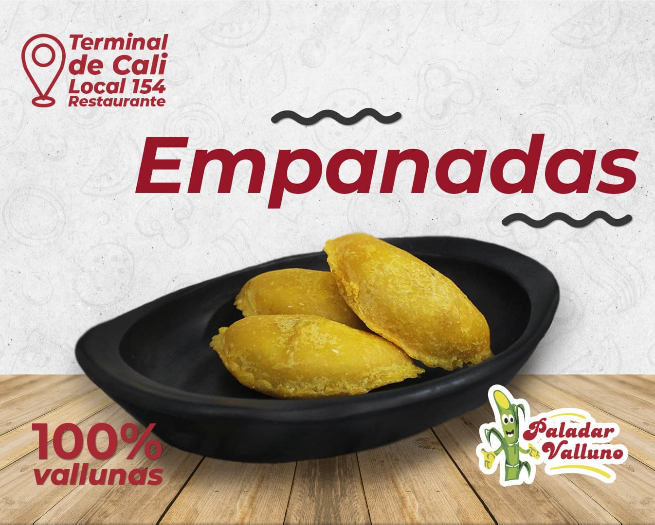 12 Empanadas + Coca cola 1.5 Lt