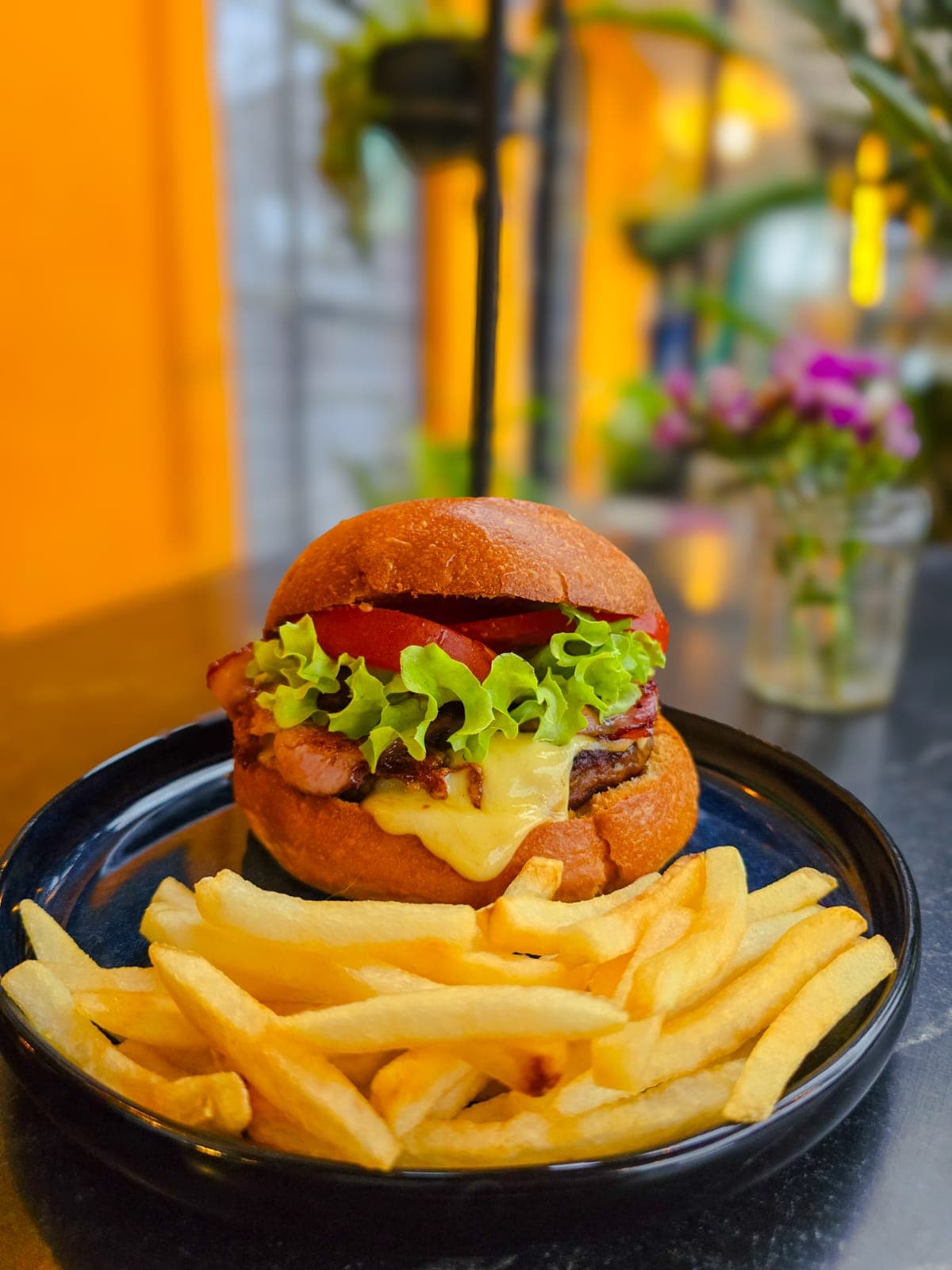 Hamburguesa de la casa