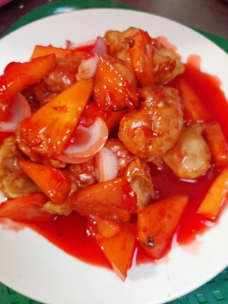 Agridulce con Cerdo