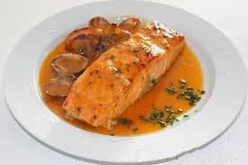 Salmón a la Marinera