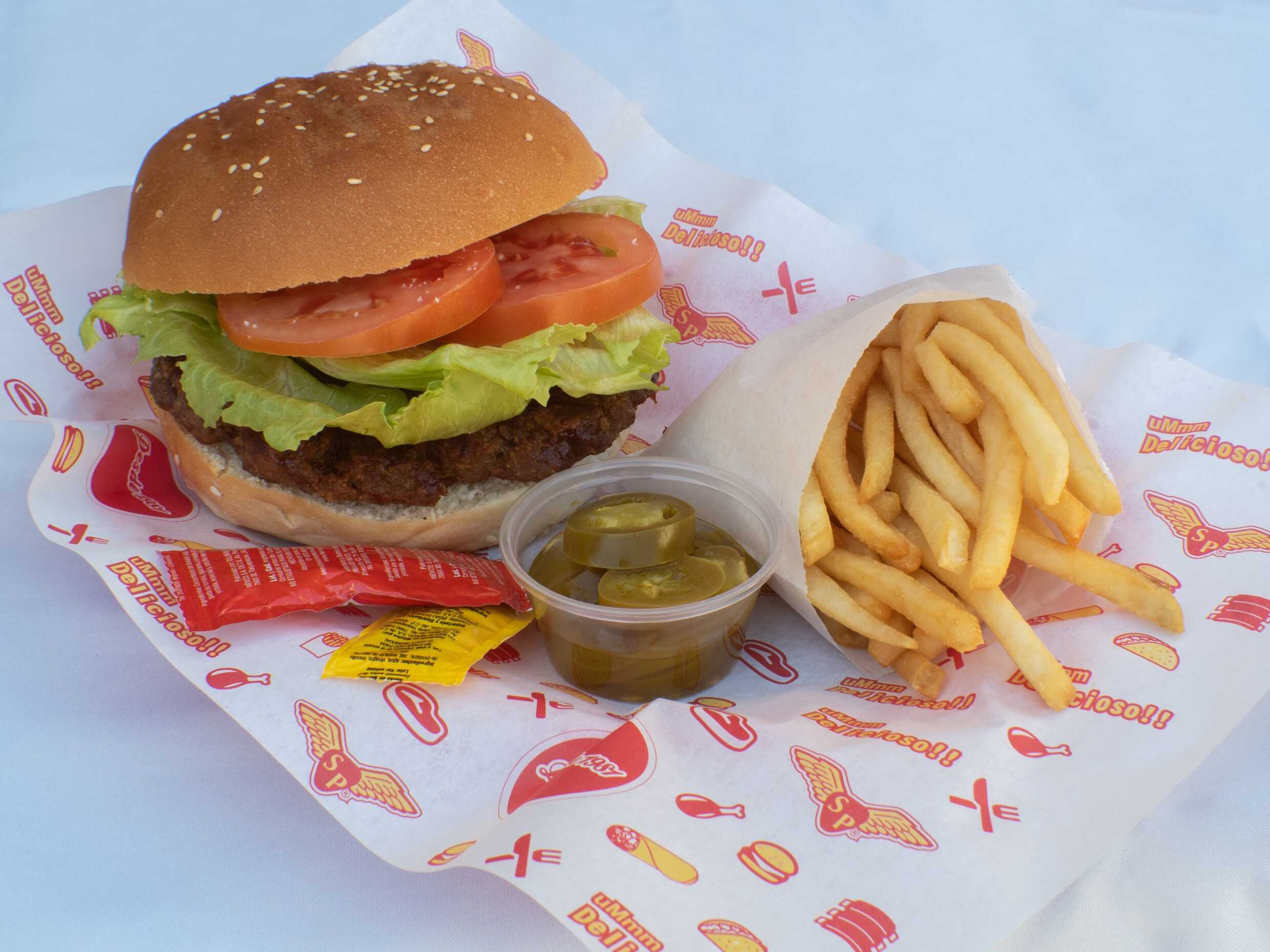 Hamburguesa Al Carbón