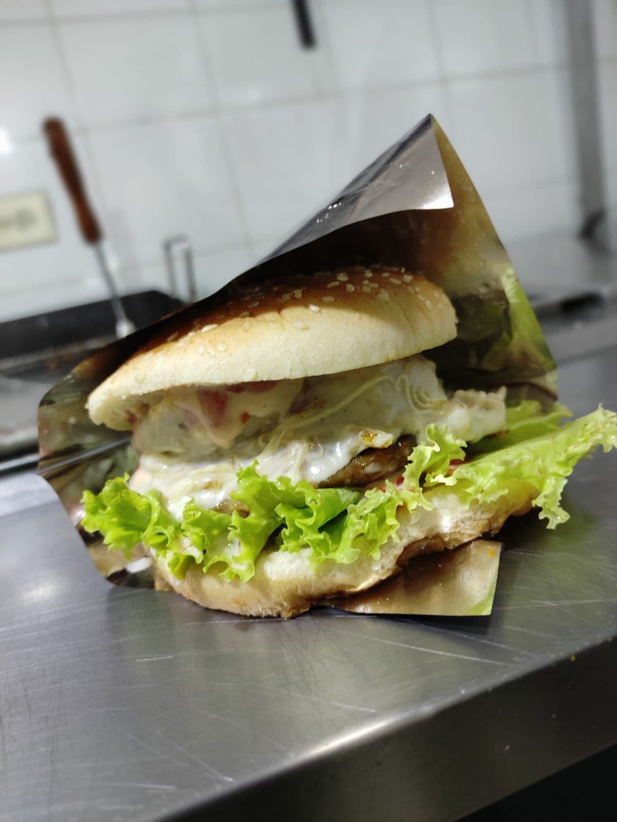 Hamburguesa sencilla