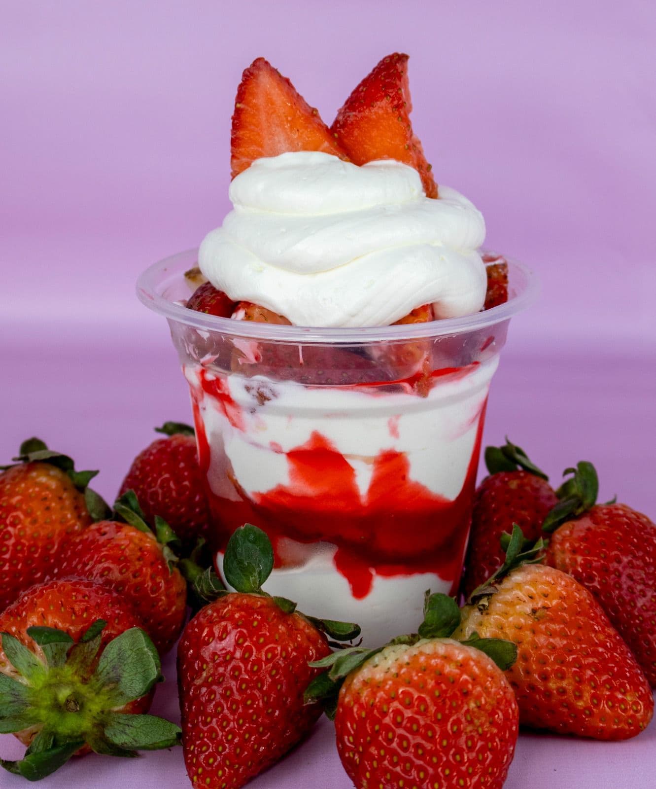 Fresas con Crema Tradicional