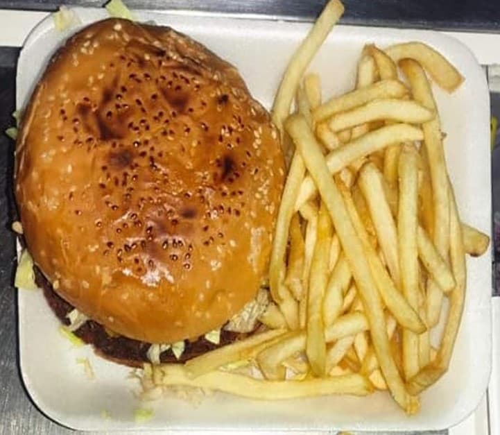 Hamburguesa con Papas