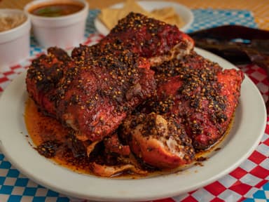 Pollo en Cacahuate  8 pzas