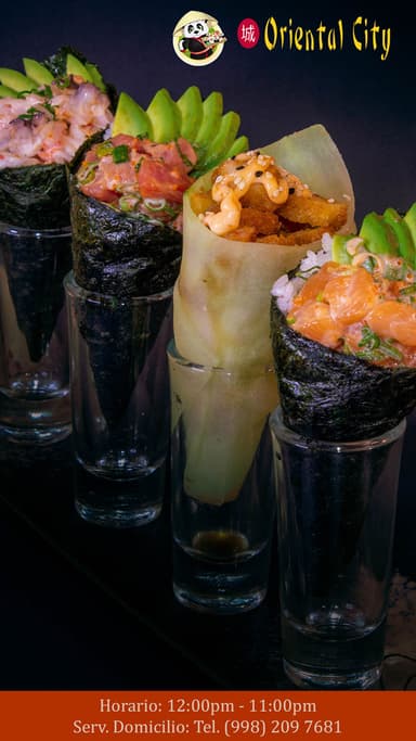 Temaki de Salmón