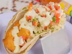 3 Taco de Camarón Capeado
