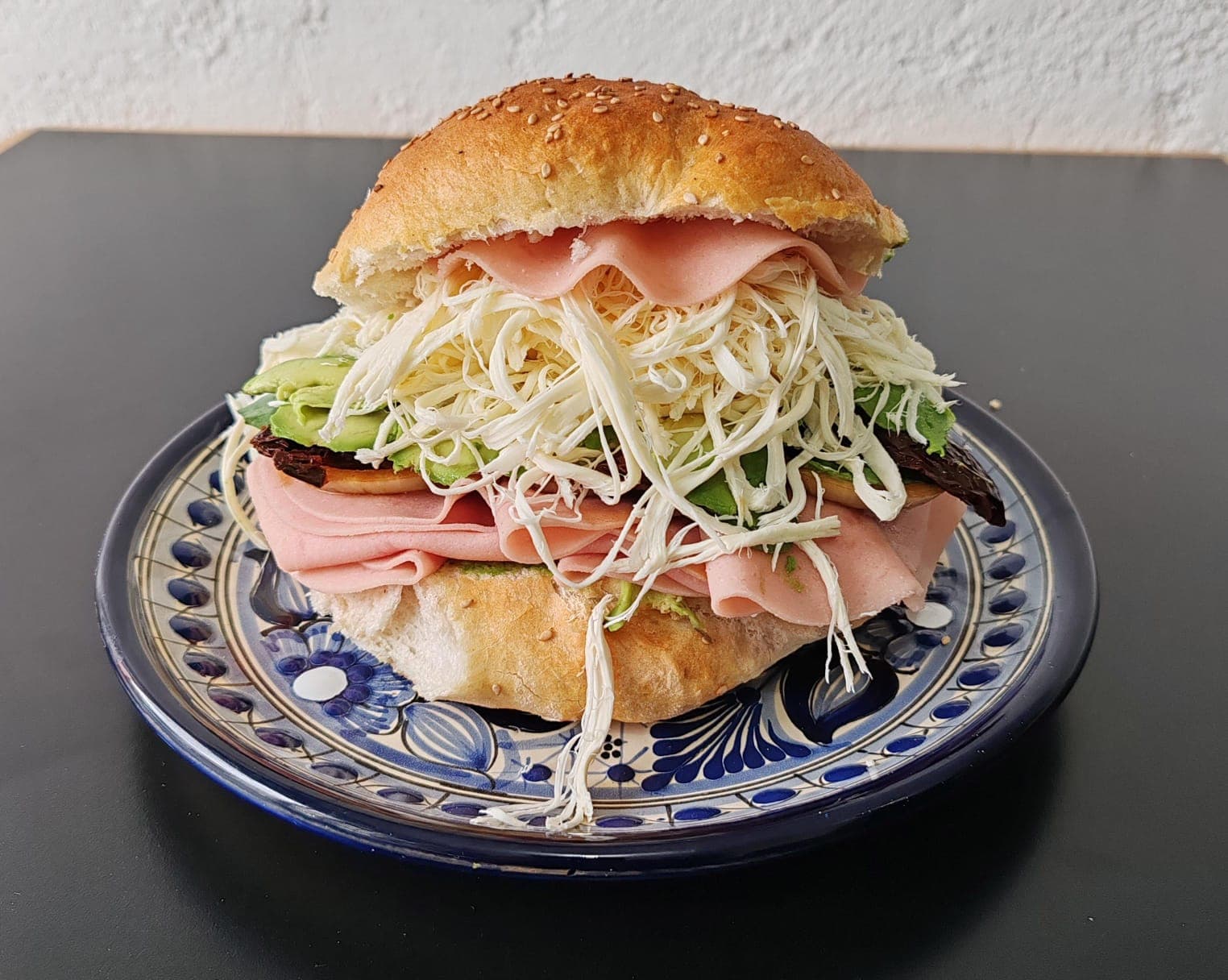 🤑 Cemita de Jamón