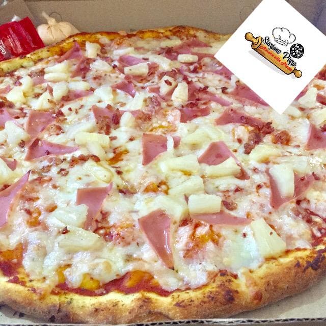 Pizza Hawaiana Grande + Pizza peperoni grande