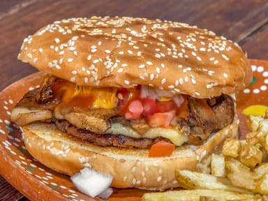 Hamburguesa Champiqueso