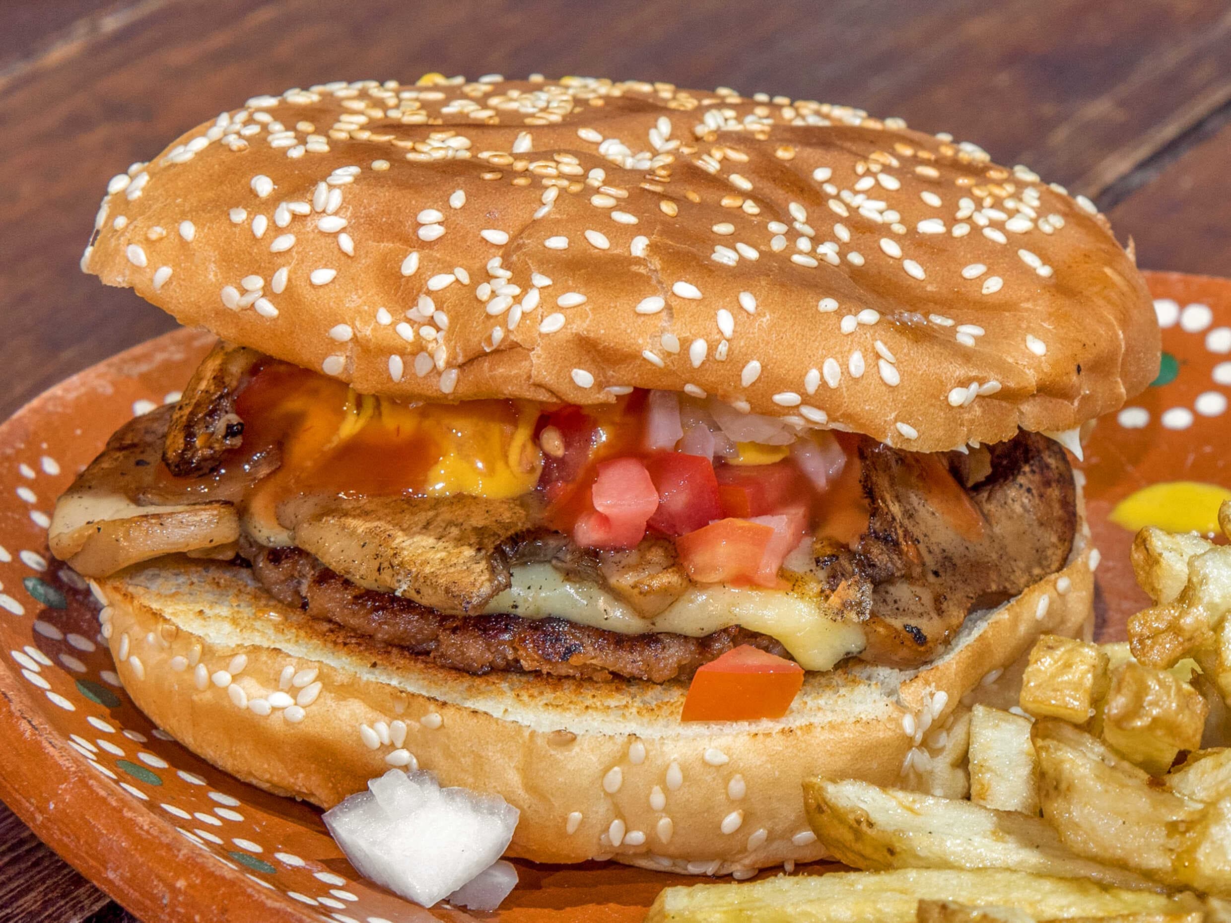Hamburguesa Champiqueso