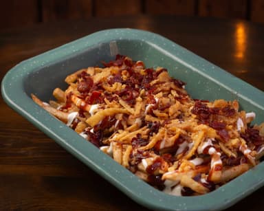 Mozzarella Finger BBQ Fries