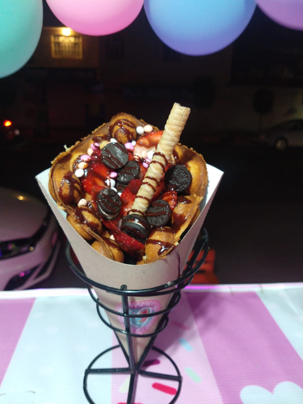 Bubble Waffle Clásico
