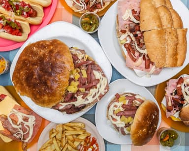 Hot Dog con Tocino y Queso Asadero
