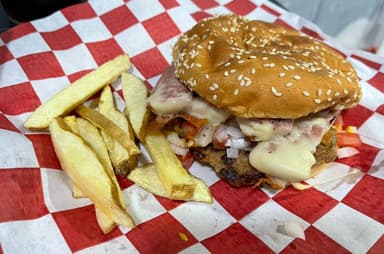 Hamburguesa Choriqueso