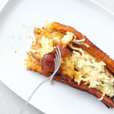 Plátano Maduro con Queso